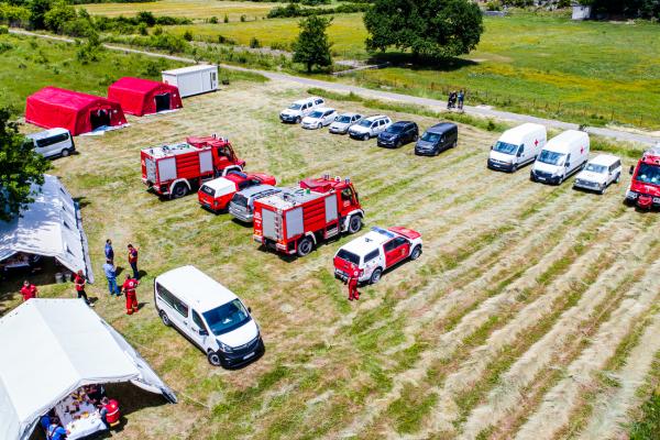 Firefighting equipment, Montenegro (Luznice, Podgorica)