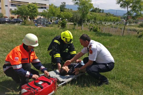 First aid training in Albania