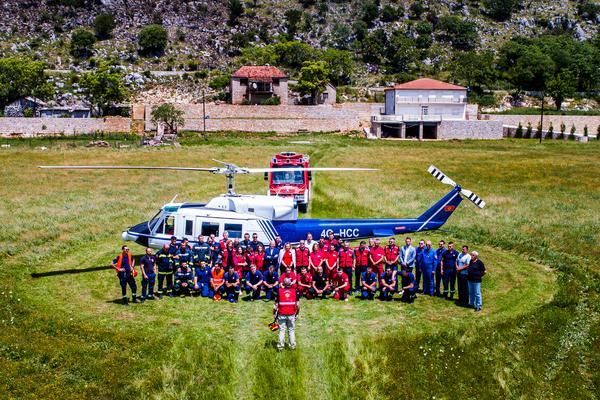 The final exercise: Montenegro team